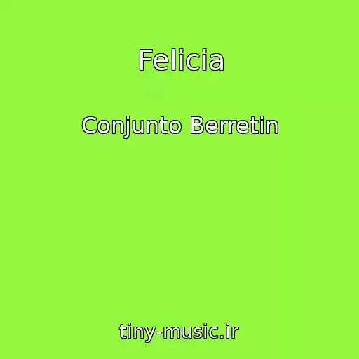 کاور آهنگ Felicia از Conjunto Berretin