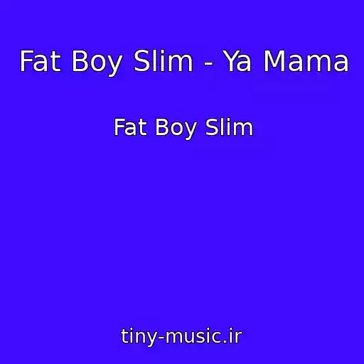 کاور آهنگ Fat Boy Slim - Ya Mama از Fat Boy Slim