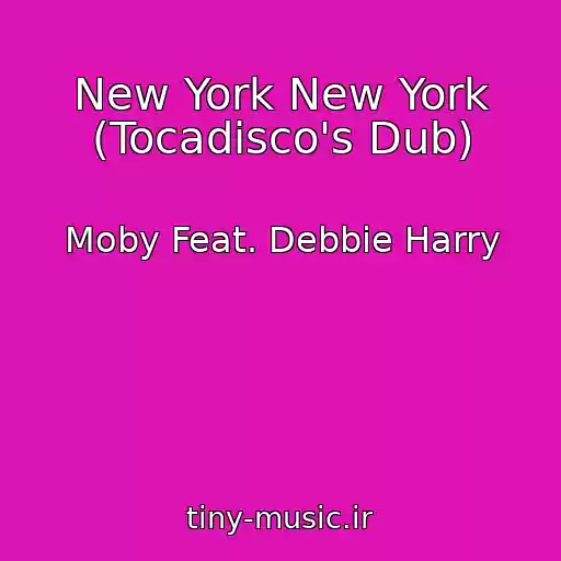 کاور آهنگ New York New York (Tocadisco's Dub) از Moby Feat. Debbie Harry
