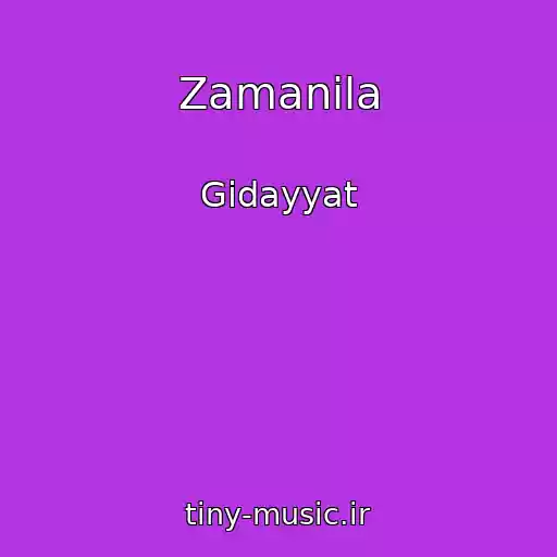 کاور آهنگ Zamanila از Gidayyat