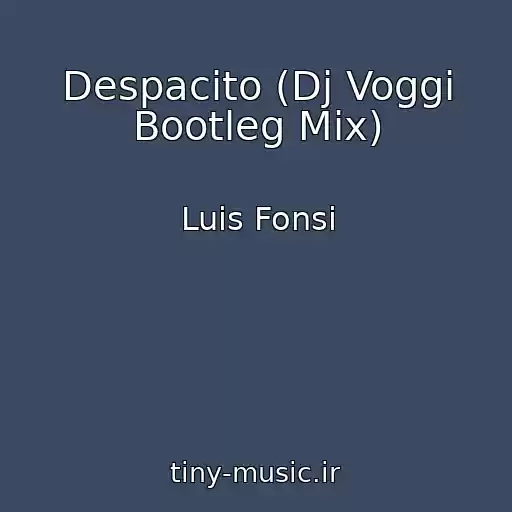 کاور آهنگ Despacito (Dj Voggi Bootleg Mix) از Luis Fonsi