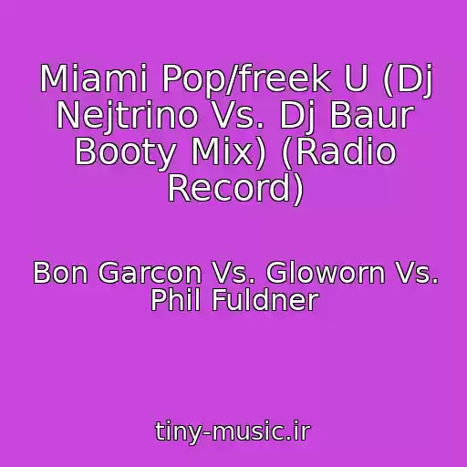 کاور آهنگ Miami Pop/freek U (Dj Nejtrino Vs. Dj Baur Booty Mix) (Radio Record) از Bon Garcon Vs. Gloworn Vs. Phil Fuldner