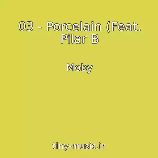 کاور آهنگ 03 - Porcelain (Feat. Pilar B از Moby