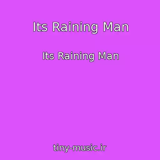 کاور آهنگ Its Raining Man از Its Raining Man