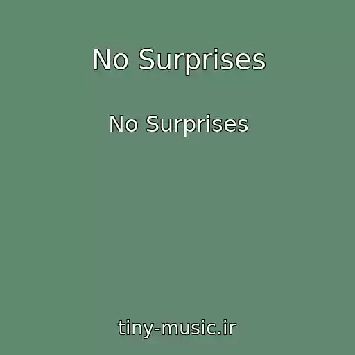 کاور آهنگ No Surprises از No Surprises