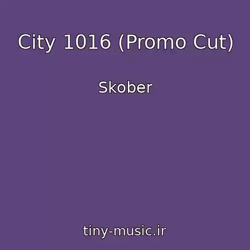 کاور آهنگ City 1016 (Promo Cut) از Skober
