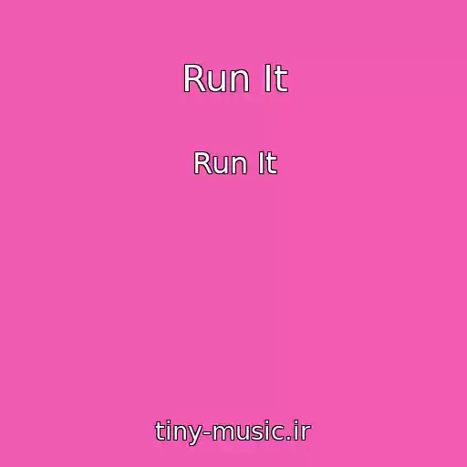 کاور آهنگ Run It از Run It