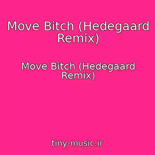 کاور آهنگ Move Bitch (Hedegaard Remix) از Move Bitch (Hedegaard Remix)