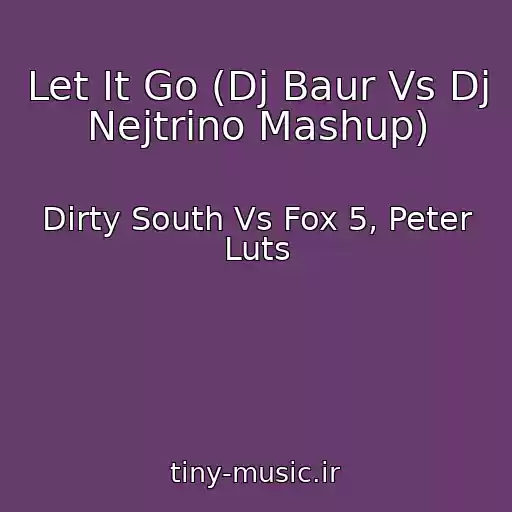 کاور آهنگ Let It Go (Dj Baur Vs Dj Nejtrino Mashup) از Dirty South Vs Fox 5, Peter Luts