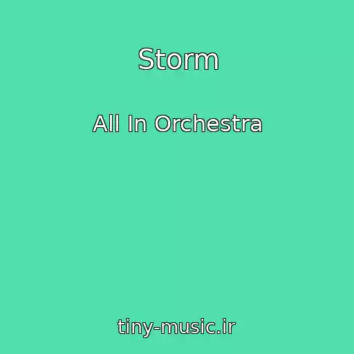 کاور آهنگ Storm از All In Orchestra