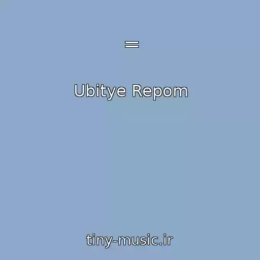 کاور آهنگ = از Ubitye Repom