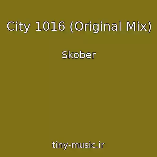 کاور آهنگ City 1016 (Original Mix) از Skober