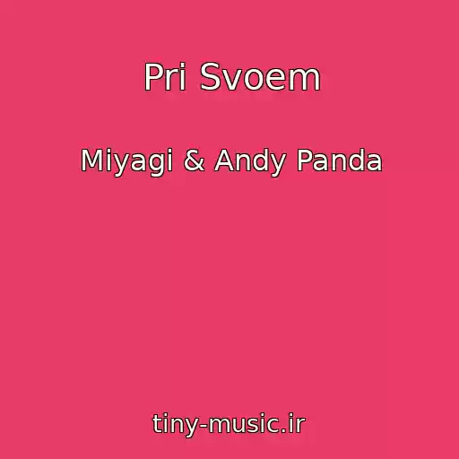 کاور آهنگ Pri Svoem از Miyagi & Andy Panda
