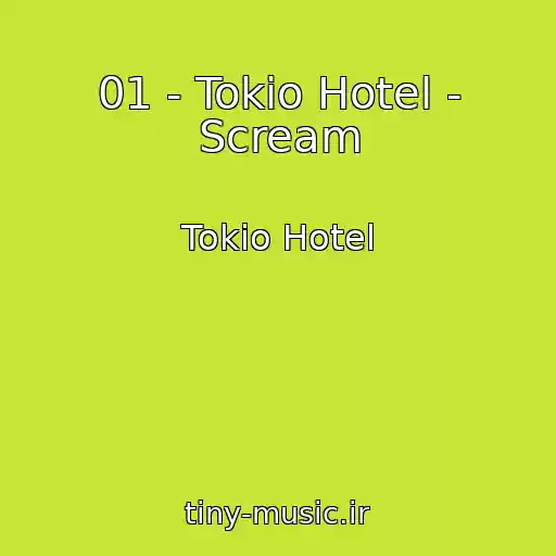 کاور آهنگ 01 - Tokio Hotel - Scream از Tokio Hotel