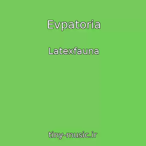 کاور آهنگ Evpatoria از Latexfauna