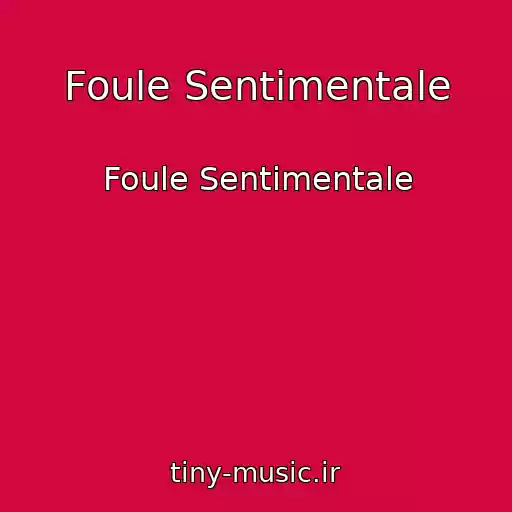 کاور آهنگ Foule Sentimentale از Foule Sentimentale