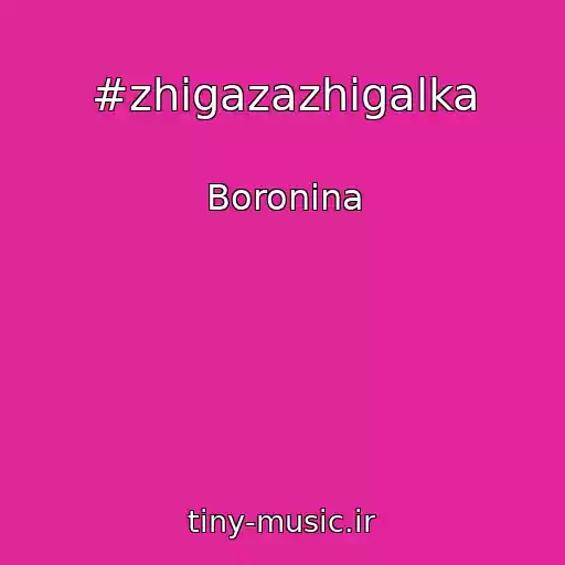کاور آهنگ #zhigazazhigalka از Boronina