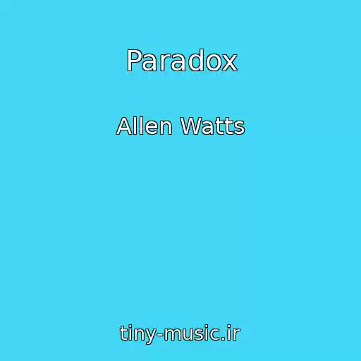 کاور آهنگ Paradox از Allen Watts