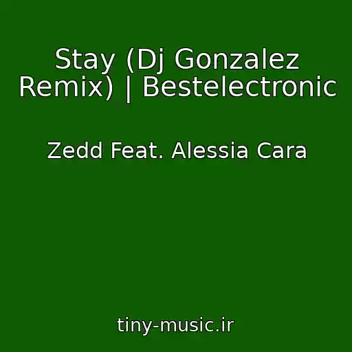 کاور آهنگ Stay (Dj Gonzalez Remix) | Bestelectronic از Zedd Feat. Alessia Cara