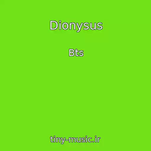 کاور آهنگ Dionysus از Bts