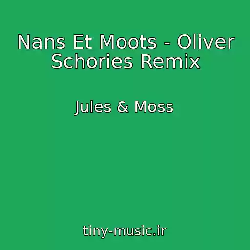 کاور آهنگ Nans Et Moots - Oliver Schories Remix از Jules & Moss