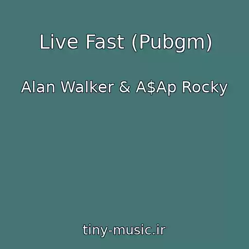 کاور آهنگ Live Fast (Pubgm) از Alan Walker & A$Ap Rocky