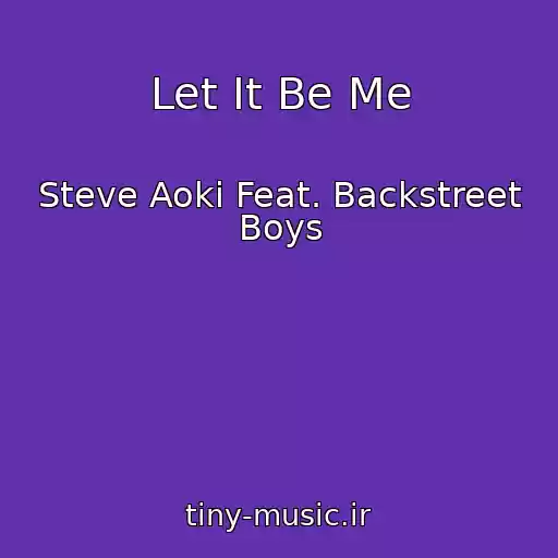 کاور آهنگ Let It Be Me از Steve Aoki Feat. Backstreet Boys