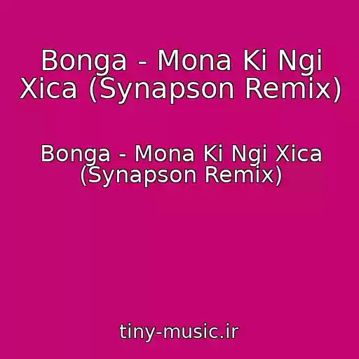 کاور آهنگ Bonga - Mona Ki Ngi Xica (Synapson Remix) از Bonga - Mona Ki Ngi Xica (Synapson Remix)