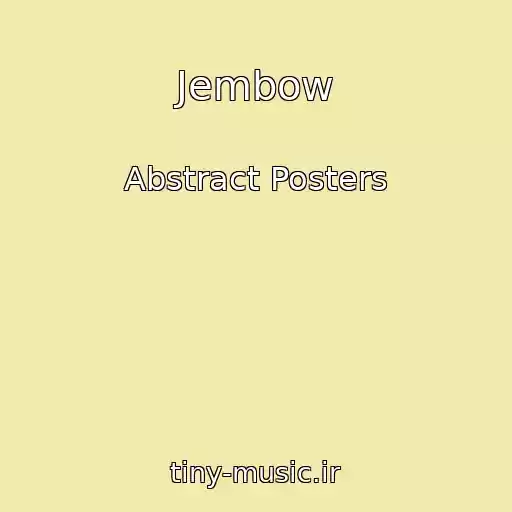 کاور آهنگ Jembow از Abstract Posters