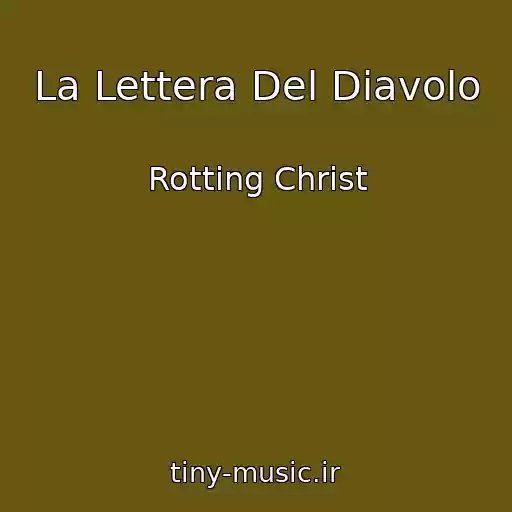 کاور آهنگ La Lettera Del Diavolo از Rotting Christ
