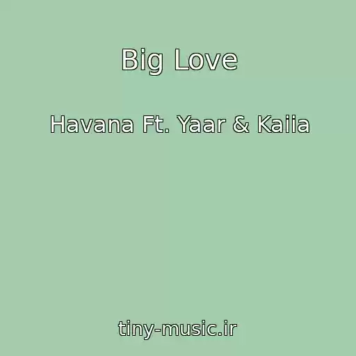 کاور آهنگ Big Love از Havana Ft. Yaar & Kaiia