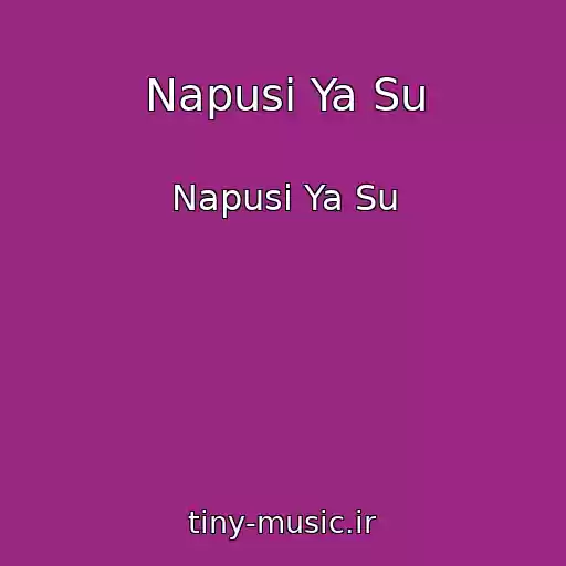 کاور آهنگ Napusi Ya Su از Napusi Ya Su