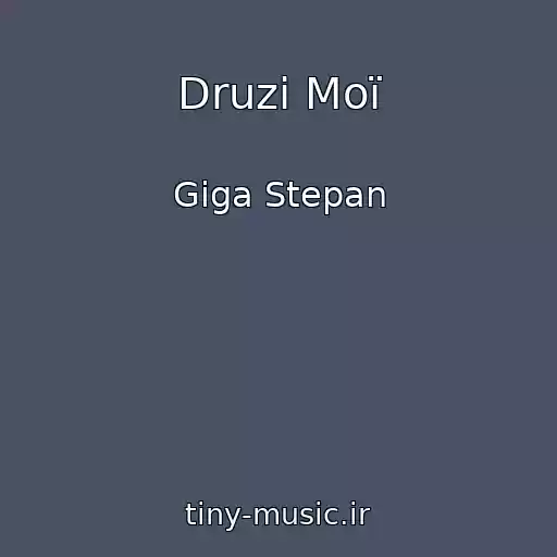 کاور آهنگ Druzі Moї از Gіga Stepan