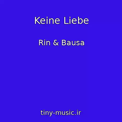 کاور آهنگ Keine Liebe از Rin & Bausa