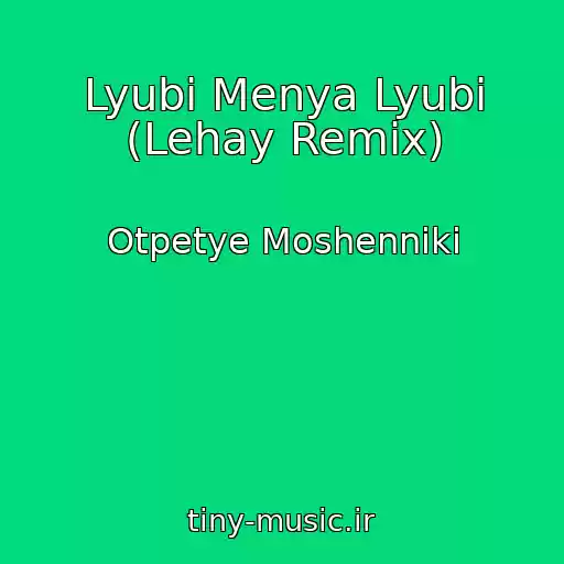 کاور آهنگ Lyubi Menya Lyubi (Lehay Remix) از Otpetye Moshenniki
