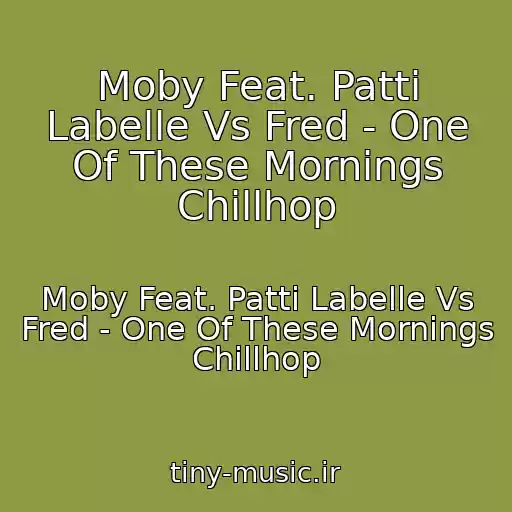 کاور آهنگ Moby Feat. Patti Labelle Vs Fred - One Of These Mornings Chillhop از Moby Feat. Patti Labelle Vs Fred - One Of These Mornings Chillhop