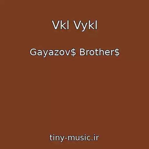 کاور آهنگ Vkl Vykl از Gayazov$ Brother$
