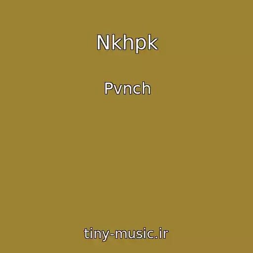 کاور آهنگ Nkhpk از Pvnch