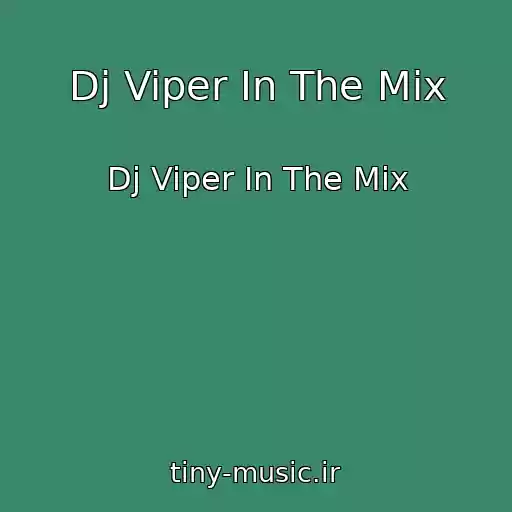 کاور آهنگ Dj Viper In The Mix از Dj Viper In The Mix