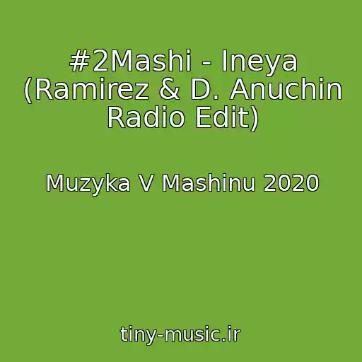 کاور آهنگ #2Mashi - Ineya (Ramirez & D. Anuchin Radio Edit) از Muzyka V Mashinu 2020