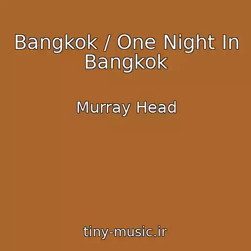 کاور آهنگ Bangkok / One Night In Bangkok از Murray Head