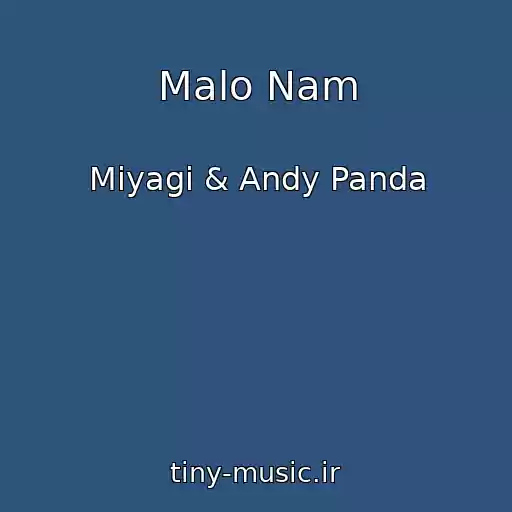 کاور آهنگ Malo Nam از Miyagi & Andy Panda