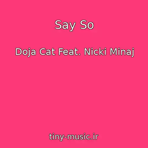 کاور آهنگ Say So از Doja Cat Feat. Nicki Minaj