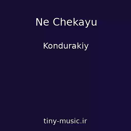 کاور آهنگ Ne Chekayu از Kondurakiy