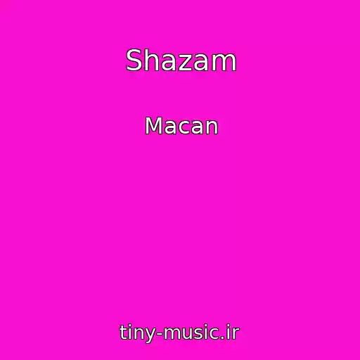 کاور آهنگ Shazam از Macan