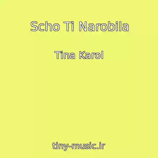 کاور آهنگ Scho Ti Narobila از Tina Karol