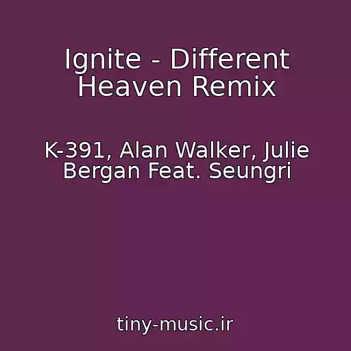 کاور آهنگ Ignite - Different Heaven Remix از K-391, Alan Walker, Julie Bergan Feat. Seungri