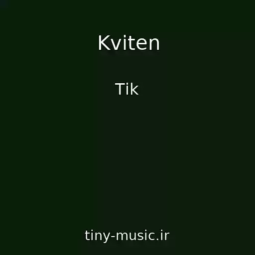 کاور آهنگ Kvіten از Tіk