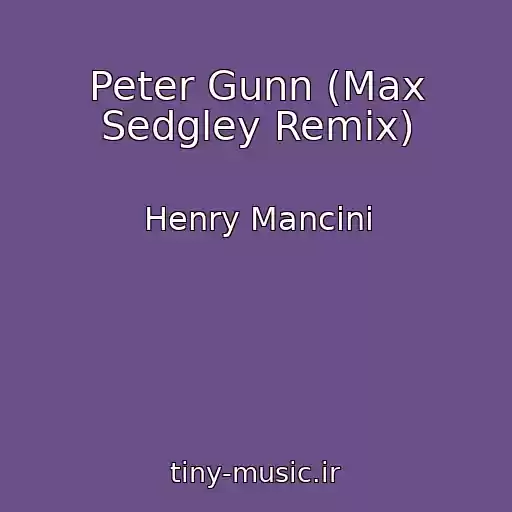کاور آهنگ Peter Gunn (Max Sedgley Remix) از Henry Mancini