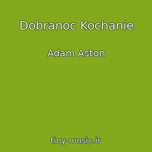 کاور آهنگ Dobranoc Kochanie از Adam Aston